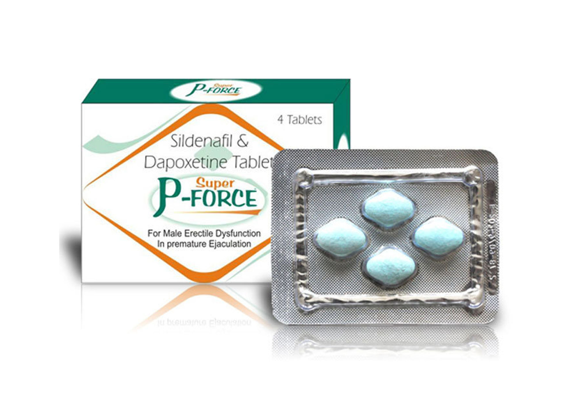 image of super p force 160 mg pill