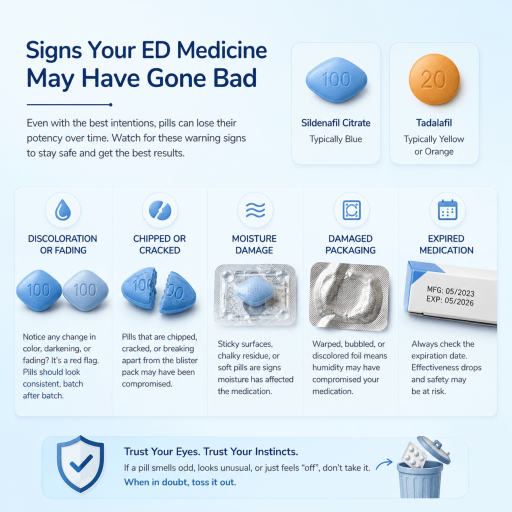 signs that medicine may have gone bad