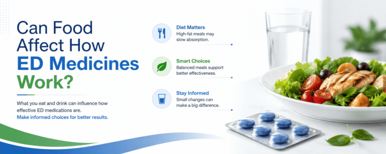 Can Food Affect How ED Medicines Work?